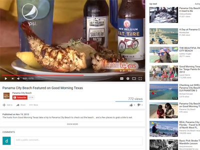 Panama City Beach Featured on Good Morning Texas