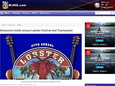 Schooners holds annual Lobster Festival and Tournament